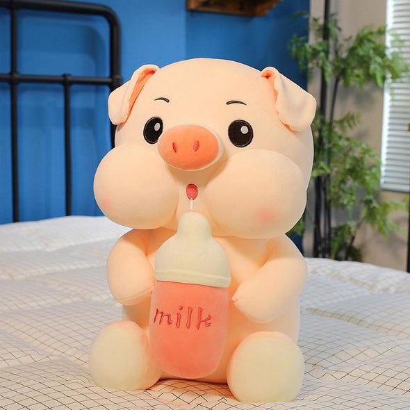 Plush Bottle Giant Pig Pillow 🔥Christmas Hot Sale, 50% OFF🔥