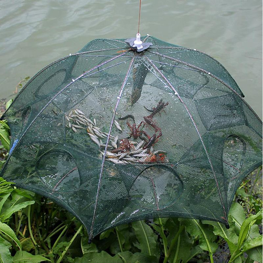 AUTOMATIC FOLDABLE STRENGTHENED FISH CATCHER